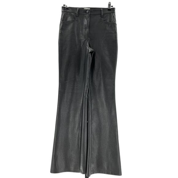 Wilfred 'Beatrix' Black Polyurethane Pant Size 4 - Picture 2 of 4